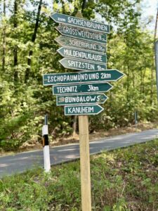 Baugrundstück Westewitz Wegweiser